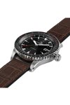 HAMILTON Khaki Aviation Converter Automatic Brown Leather Strap