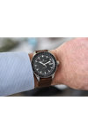 HAMILTON Khaki Aviation Converter Automatic Brown Leather Strap