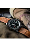 HAMILTON Khaki Aviation Converter Automatic Brown Leather Strap