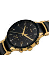 RADO Centrix Chronograph Two Tone Combined Materials Bracelet (R30134162)