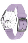 SWATCH Skin Irony Skin Soft Blink Purple Silicone Strap