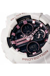 CASIO G-SHOCK Chronograph White Rubber Strap