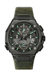 BULOVA Precisionist X Chronograph Green Leather Strap Special Edition