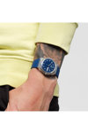 SWATCH Rinse Repeat Navy Blue Plastic Strap