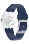 SWATCH Rinse Repeat Navy Blue Plastic Strap