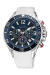 NAUTICA NST Chronograph Silver Stainless Steel Bracelet Gift Set