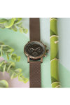 OOZOO Q3 Chronograph Brown Metallic Bracelet