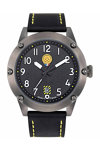 PATROUILLE DE FRANCE Gents Black Leather Strap