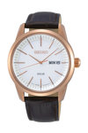 SEIKO Conceptual Solar Brown Leather Strap