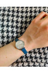 PIERRE LANNIER Nova Blue Leather Strap