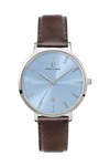 PIERRE LANNIER Echo Brown Leather Strap