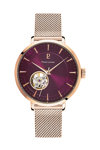 PIERRE LANNIER Automatic Rose Gold Stainless Steel Bracelet