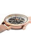 PIERRE LANNIER Automatic Rose Gold Stainless Steel Bracelet