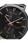 PIERRE LANNIER Evidence Automatic Black Stainless Steel Bracelet