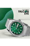 TIMEX Q Falcon Eye Silver Stainless Steel Bracelet