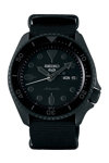 SEIKO 5 Sports Automatic Black Fabric Strap