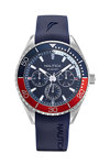 NAUTICA Nac 103 Blue Silicone Strap