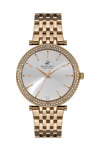 BEVERLY HILLS POLO CLUB Crystals Rose Gold Stainless Steel Bracelet