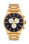 NIXON Sentry Chronograph Gold Stainless Steel Bracelet