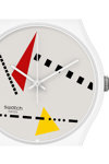 SWATCH 1984 Reloaded Hi Mem M White Bio-Sourced Material Strap