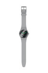 SWATCH 1984 Reloaded Gre_Mem L Grey Bio-Sourced Material Strap