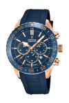 FESTINA Ceramic Chronograph Blue Rubber Strap