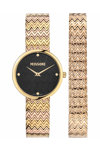 MISSONI Μ1 Two Tone Stainless Steel Bracelet Gift Set