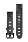 GARMIN QuickFit 20 Graphite silicone band 20mm