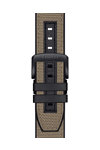 TISSOT Supersport Chronograph Brown Textile Strap