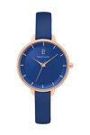 PIERRE LANNIER Asteroide Blue Leather Strap