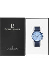 PIERRE LANNIER Baron Chronograph Blue Stainless Steel Bracelet