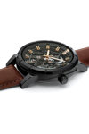 PIERRE LANNIER Automatic Automatic Brown Leather Strap