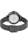 PIERRE LANNIER Asteroide Black Stainless Steel Bracelet