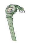 CASIO G-SHOCK Chronograph Green Rubber Strap