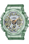 CASIO G-SHOCK Chronograph Green Rubber Strap