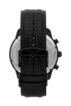 SECTOR Oversize Chronograph Black Leather Strap
