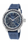 NAUTICA Pier 39 Blue Silicone Strap