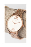 OOZOO Timepieces Rose Gold Metallic Bracelet