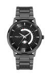 KENNETH COLE Modern Classic Black Stainless Steel Bracelet