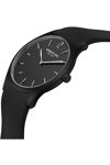 KENNETH COLE Modern Classic Black Silicone Strap