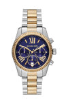 Michael KORS Lexington Chronograph Two Tone Stainless Steel Bracelet