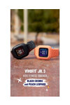 GARMIN Vivofit jr. 3 Black Cosmic Silicone Strap