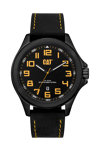 CATERPILLAR Operator Black Leather Strap