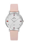 GO Mademoiselle Crystals Pink Leather Strap