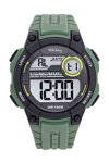 TEKDAY Chronograph Green Plastic Strap