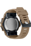 CASIO G-SHOCK Smartwatch Dual Time Chronograph Brown Rubber Strap