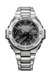 CASIO G-SHOCK Smartwatch Tough Solar Chronograph Silver Stainless Steel Bracelet