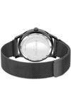 KENNETH COLE Modern Classic Black Stainless Steel Bracelet