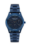 KENNETH COLE Modern Dress Blue Stainless Steel Bracelet