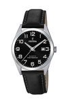 FESTINA Black Leather Strap